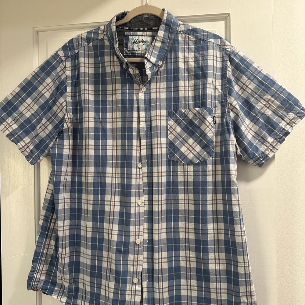 Hurley Short Sleeve Button Down